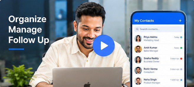 KnowConnections smart contact management demo
